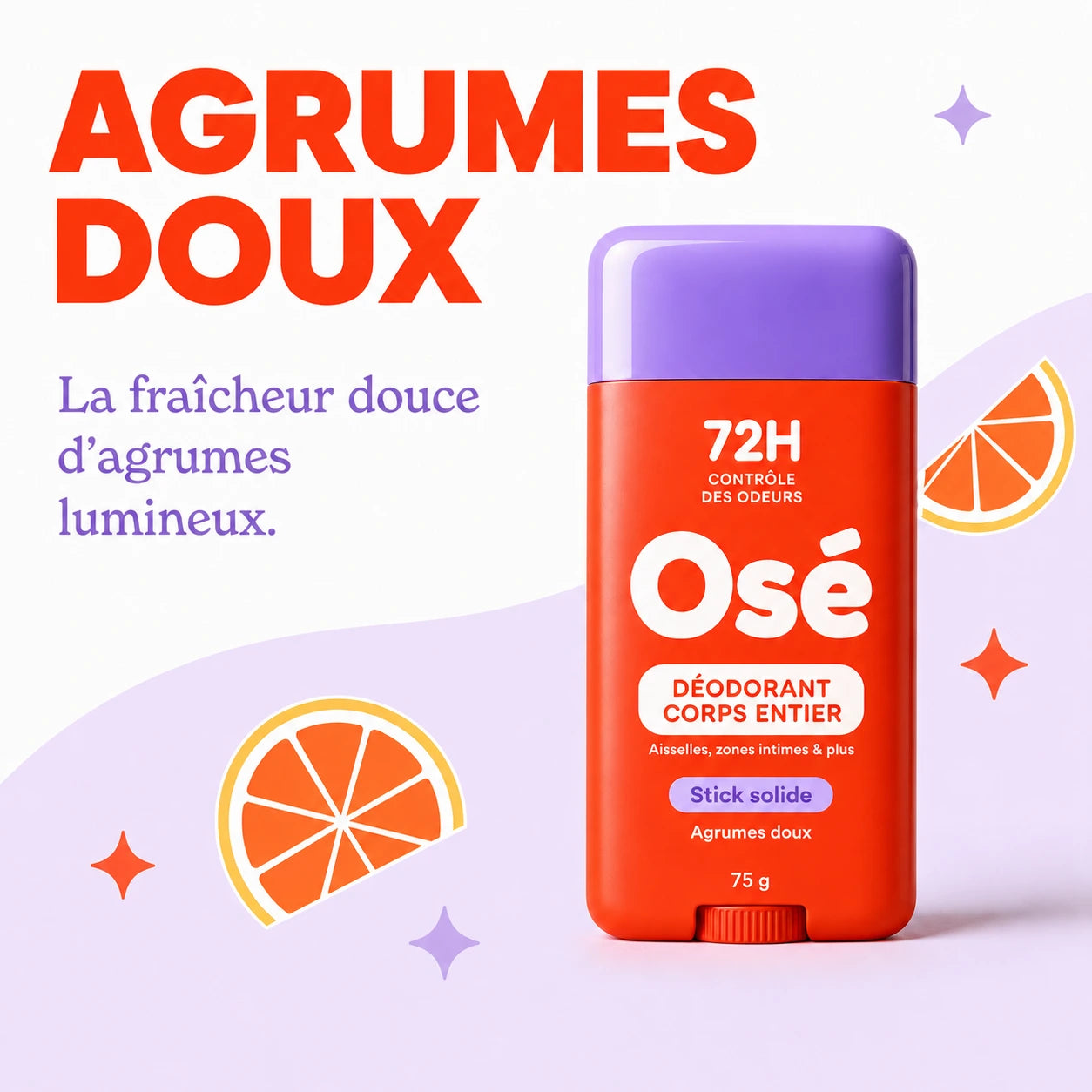 Moins de produits, l'esprit plus léger.