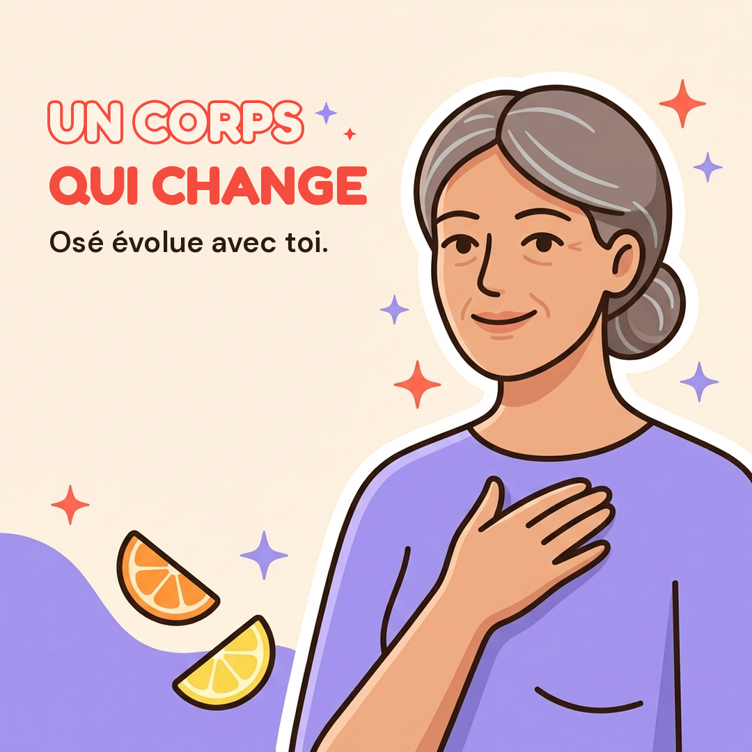 Un corps qui change, un déo à la hauteur.